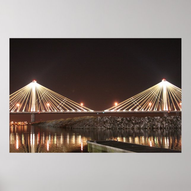 Affiche Pont Clark La Nuit (Devant)