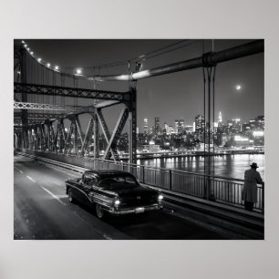 Affiche Pont Classique de Film Noir