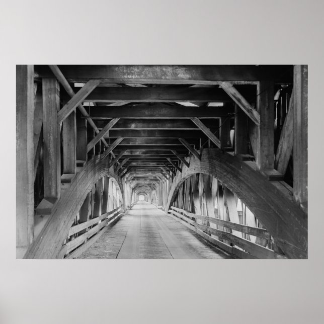 Affiche Pont couvert (Devant)