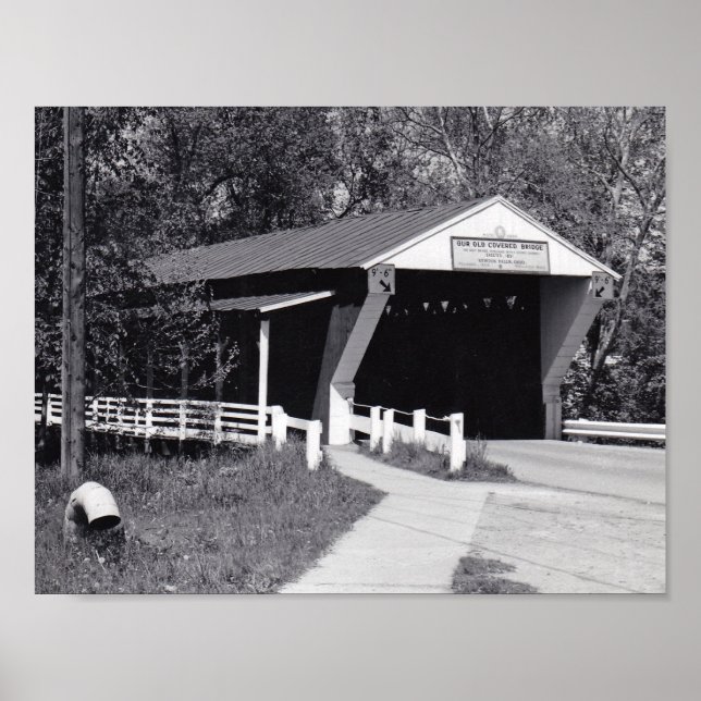 Affiche Pont couvert (Devant)