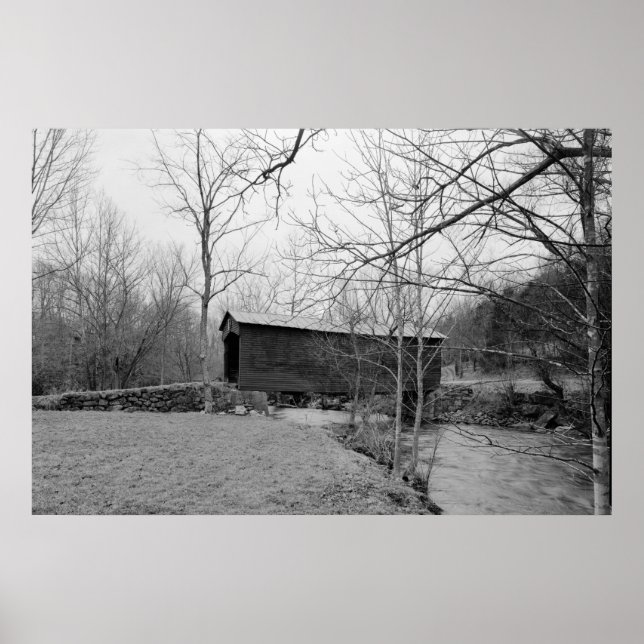 Affiche Pont couvert de la ferme de liaison (Devant)