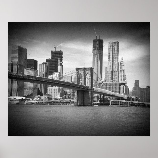 Affiche Pont de Brooklyn (Devant)