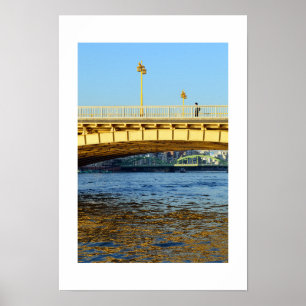 Affiche Pont de Kuramae : Sumida River, Tokyo