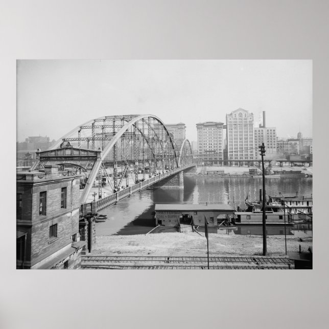 Affiche Pont de la sixième rue (Devant)
