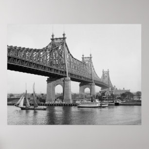Affiche Pont de l'île de Blackwell