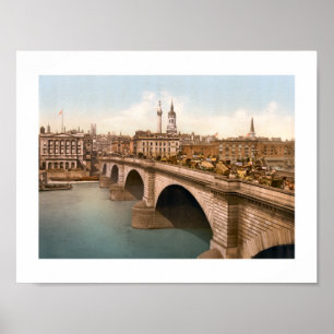 Affiche Pont de Londres, Angleterre