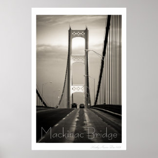 Affiche Pont de Mackinac
