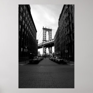 AFFICHE PONT DE MANHATTAN