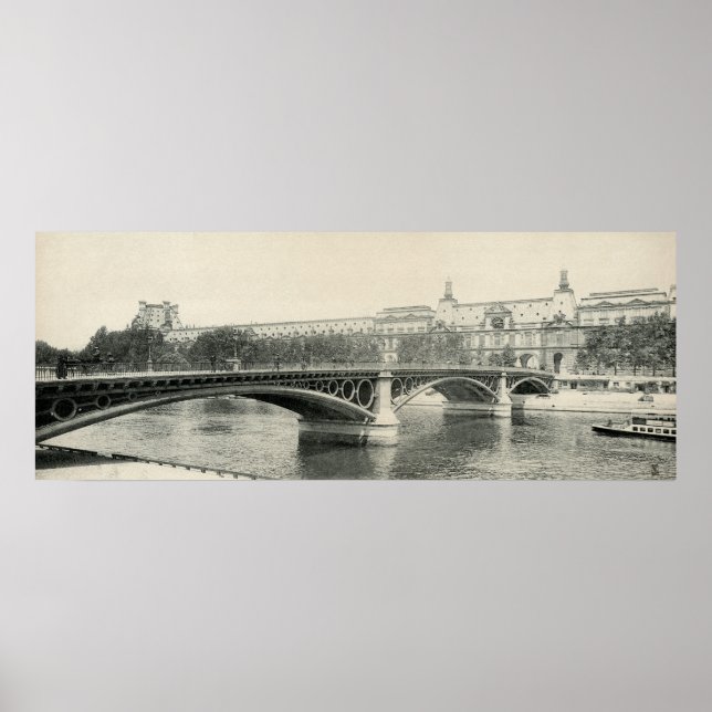 Affiche Pont de Paris (Devant)