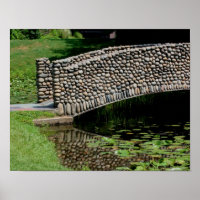 Pont de pierre Lilypads Nature