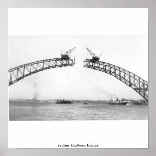 Affiche Pont de port de Sydney, Australie