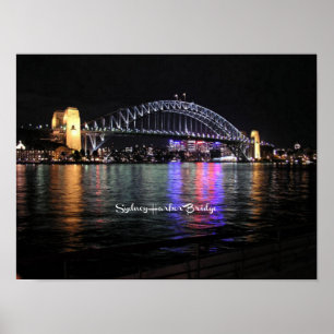 Affiche Pont de Sydney Harbor