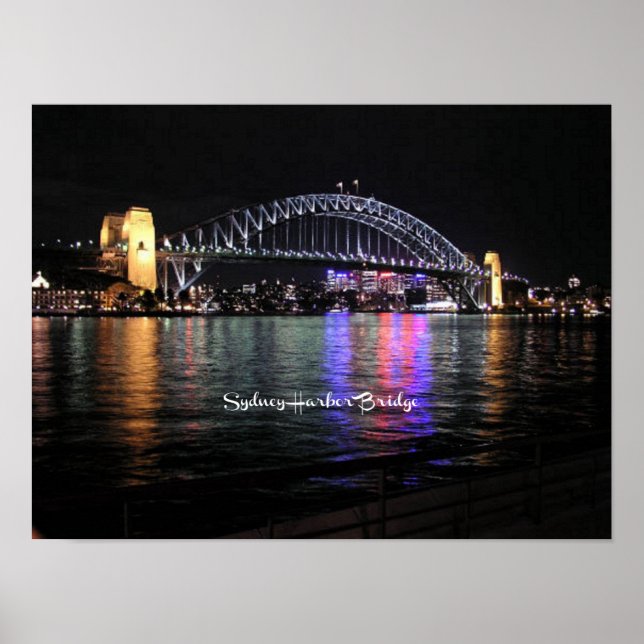 Affiche Pont de Sydney Harbor (Devant)
