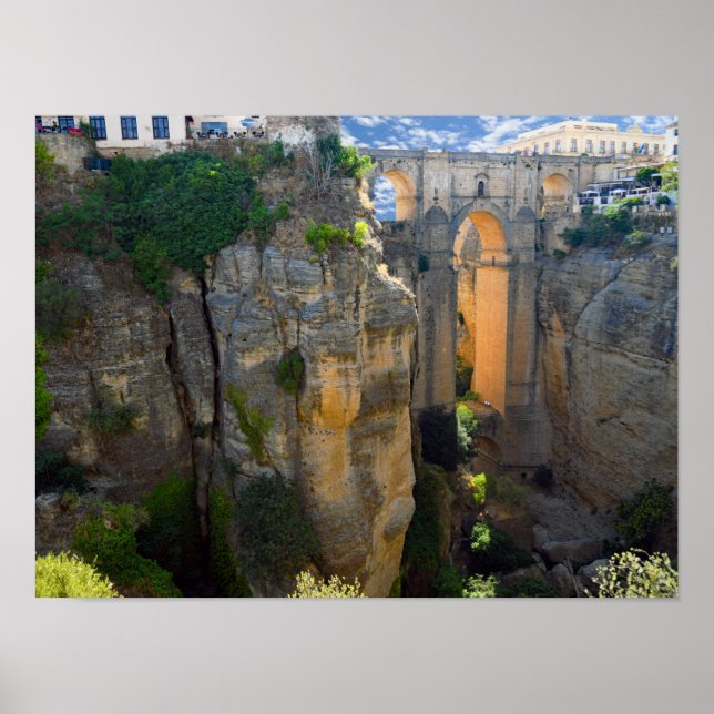 Affiche Pont de Tours - Ronda - La Véritable Espagne (Devant)