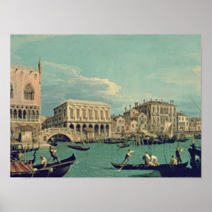 Affiche Pont des Soupirs, Venise c.1740
