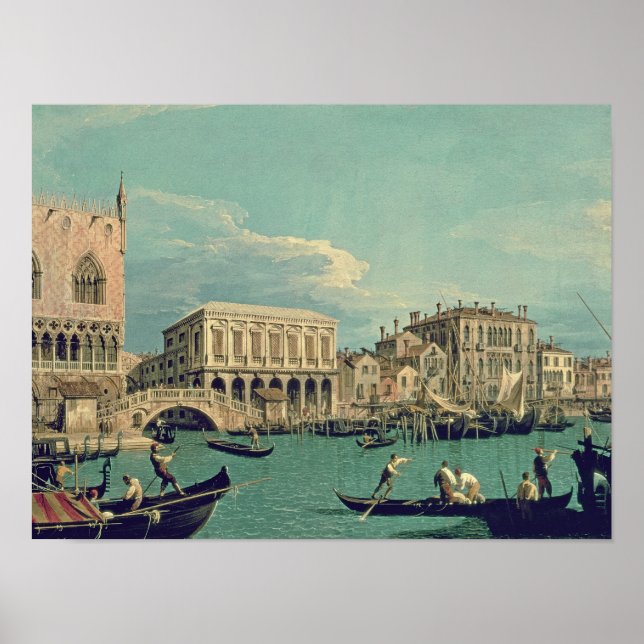 Affiche Pont des Soupirs, Venise c.1740 (Devant)