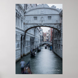 Affiche Pont des Soupirs Venise Photo Imprimer