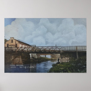 Affiche Pont du canal Schuylkill Spring City PA
