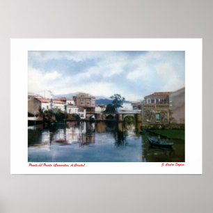 Affiche Pont du Port (Camariñas. À La Corogne)