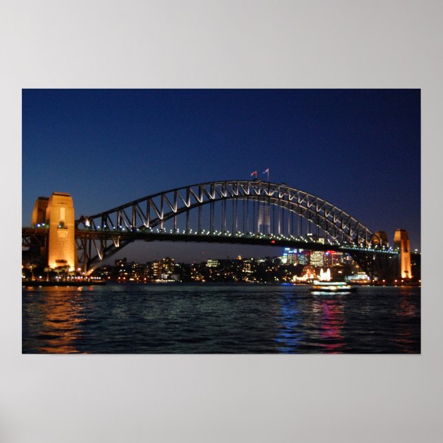 Affiche Pont du port de Sydney (Devant)