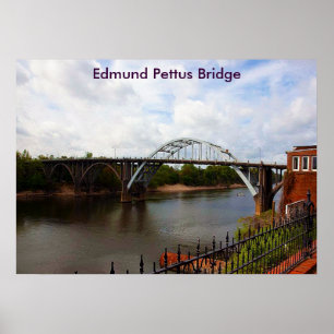 Affiche Pont Edmund Pettus à Selma, Alabama