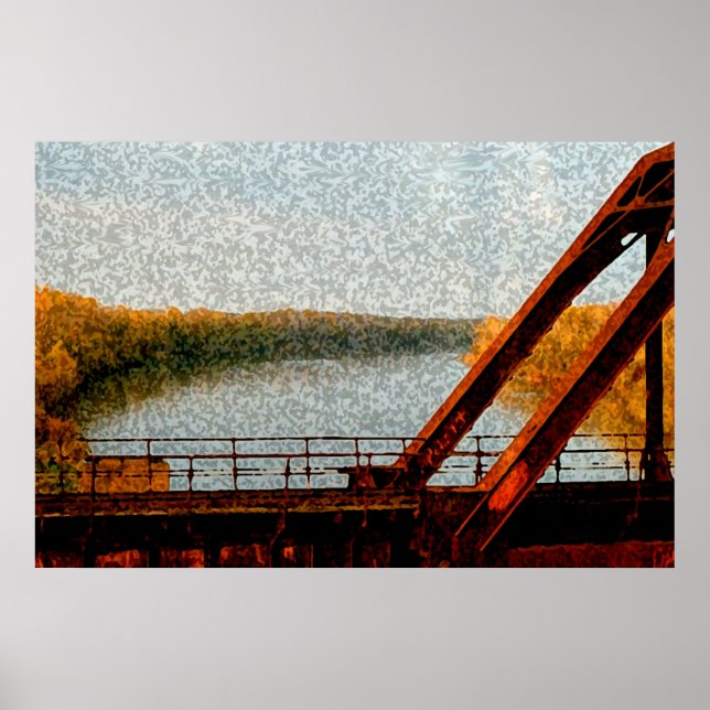 Affiche Pont ferroviaire (Devant)