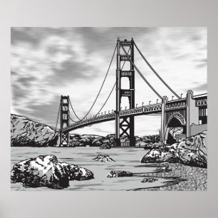 Affiche Pont Golden Gate