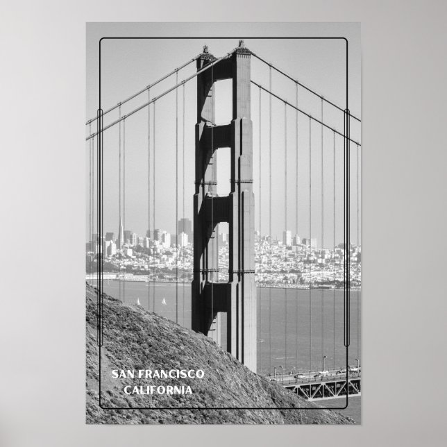 Affiche Pont Golden Gate (Devant)