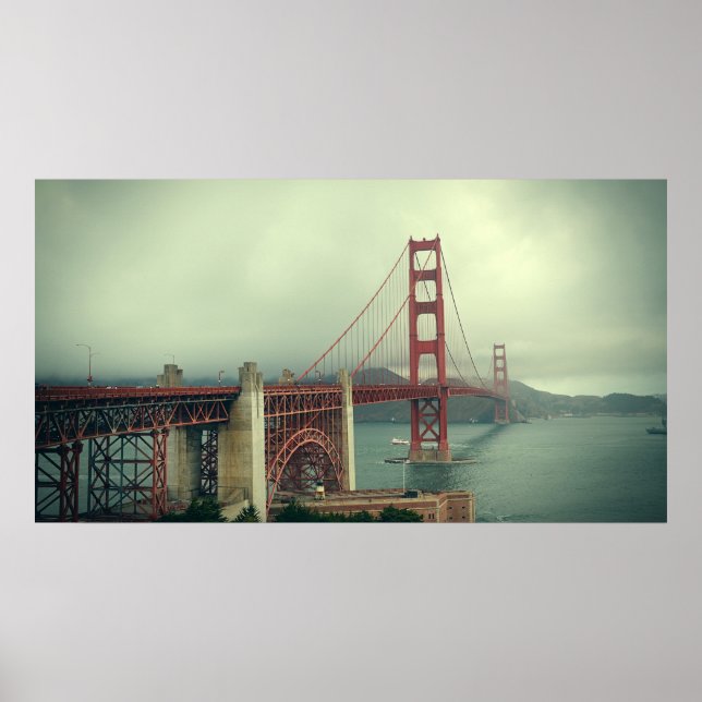 Affiche Pont Golden Gate (Devant)