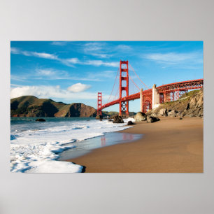 Affiche Pont Golden Gate San Francisco