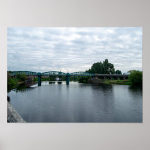 Affiche Pont Lady Bay sur la rivière Trent, Nottingham