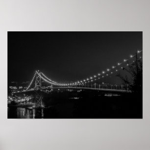 Affiche Pont Lions Gate Mono