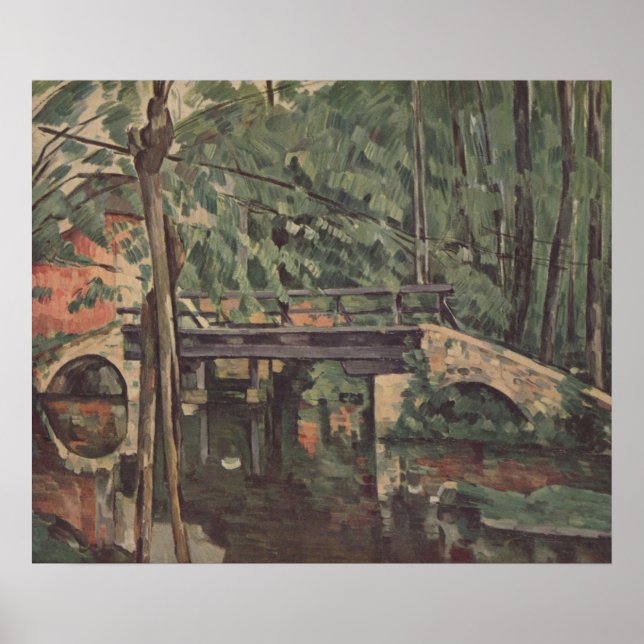 Affiche Pont Maincy - Paul Cezanne - c1880 (Devant)