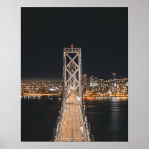 Affiche Pont Oakland à San Francisco