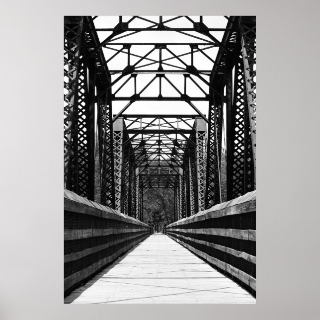 Affiche Pont piétonnier (Devant)