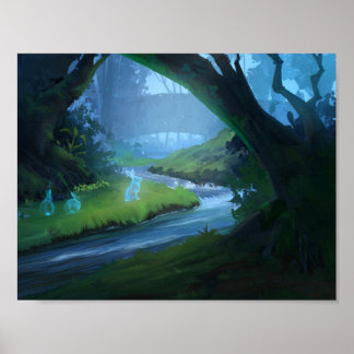 Affiche Pont Rainbow