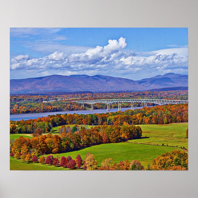 Affiche Pont Rhinecliff à l'automne (Devant)