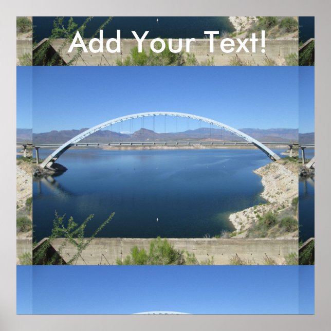 Affiche Pont Roosevelt Lake Arch (Devant)