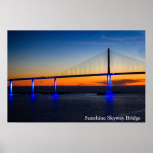 Affiche Pont Sunshine Skyway