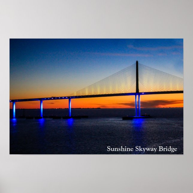 Affiche Pont Sunshine Skyway (Devant)