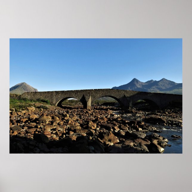 Affiche Pont sur Sligachan (Devant)
