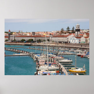 Affiche Ponta Delgada - Açores