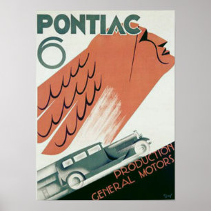 Affiche Pontiac 6