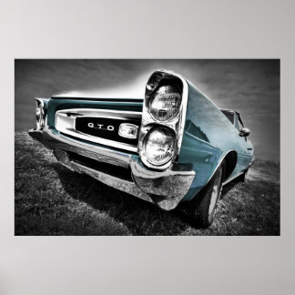 Affiche Pontiac GTO 1966