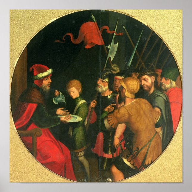 Affiche Pontius Pilate lave ses mains (Devant)