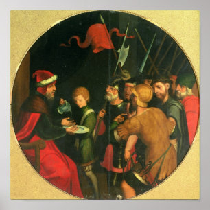 Affiche Pontius Pilate se lavant les mains