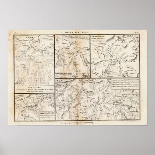 Affiche Ponts naturels (Devant)