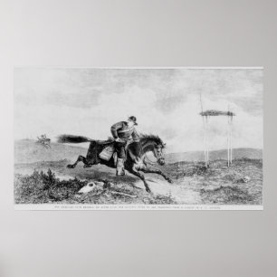 Affiche Pony Express américain
