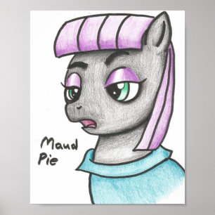 Affiche Pony Maud Pie - Pinkie Pie's Sister