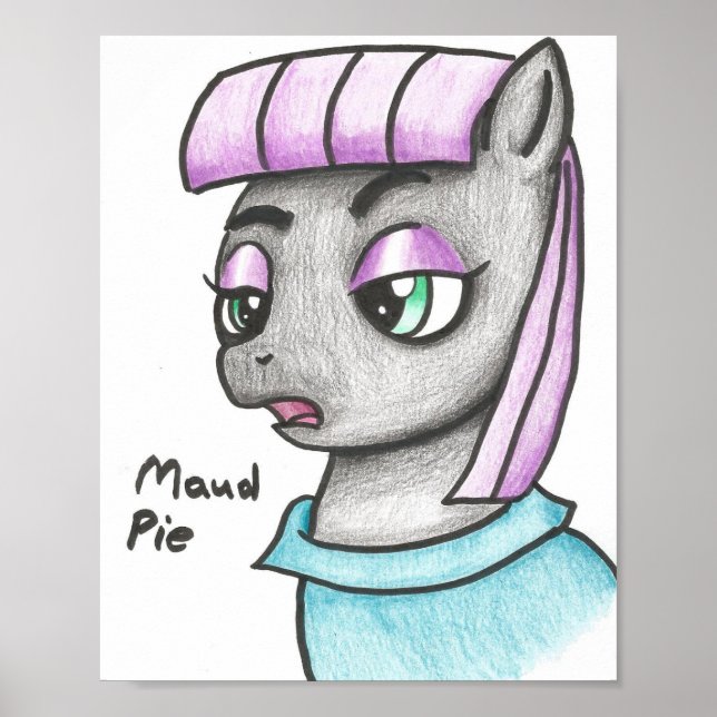 Affiche Pony Maud Pie - Pinkie Pie's Sister (Devant)